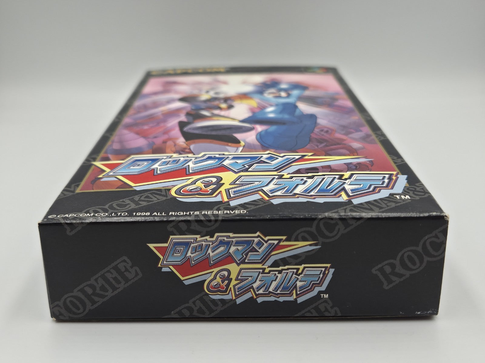 SFC Super Famicom Rockman & Forte Mega Man & Bass mit OVP und Anleitung Japan