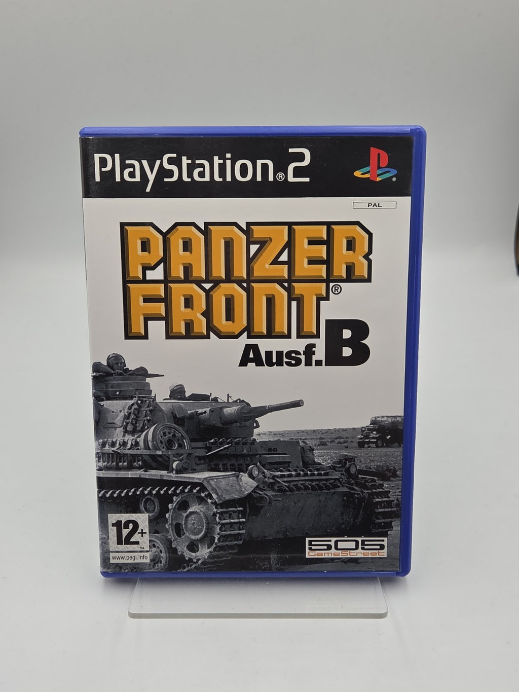PS2 Playstation 2 Spiel Panzer Front Ausf. B mit OVP und Anleitung Englisch