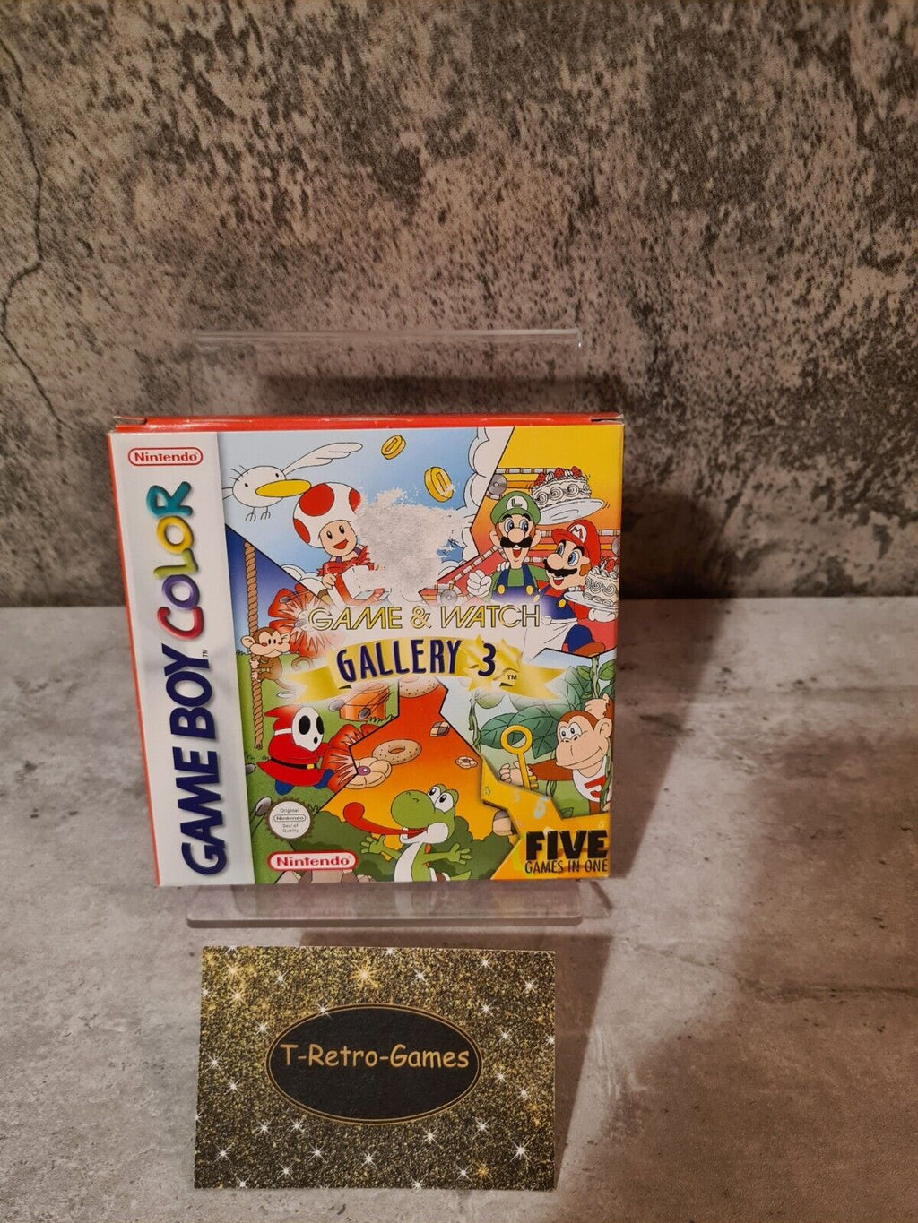Nintendo Game Boy Color Game & Watch Gallery 3 mit OVP und Anleitung EUR - T-Retro-Games 