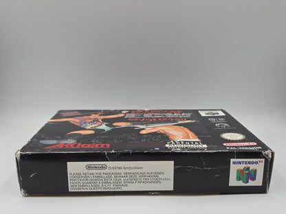 N64 Nintendo 64 ECW Hardcore Revolution mit OVP und Anleitung EUR