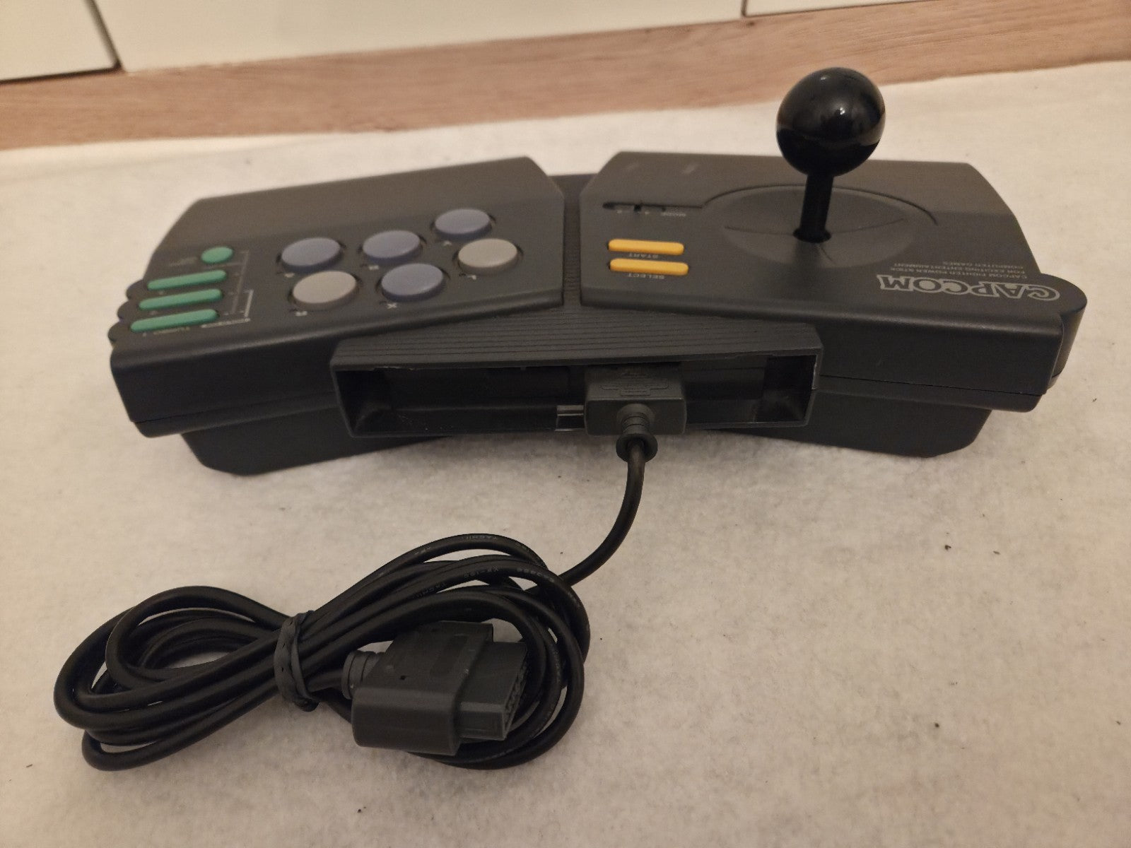SNES Super Nintendo Super Famicom Capcom Fighter Power Stick