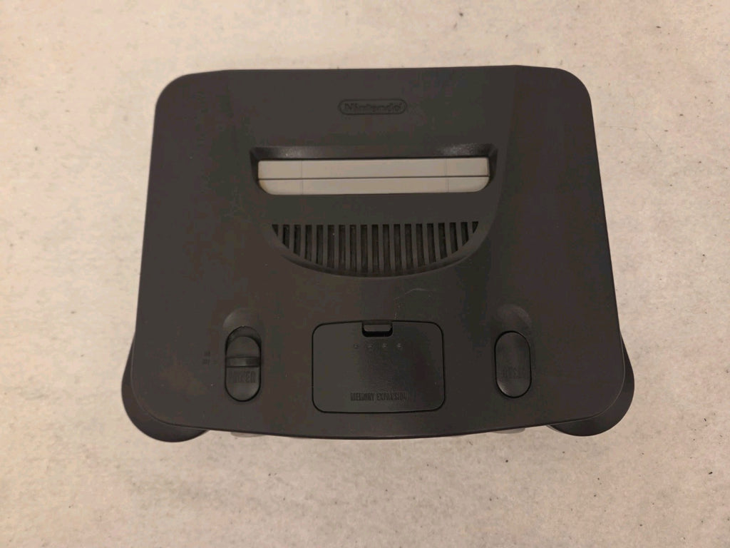 N64 Nintendo 64 Konsole Console mit Controller + Kabeln PAL Schwarz Black