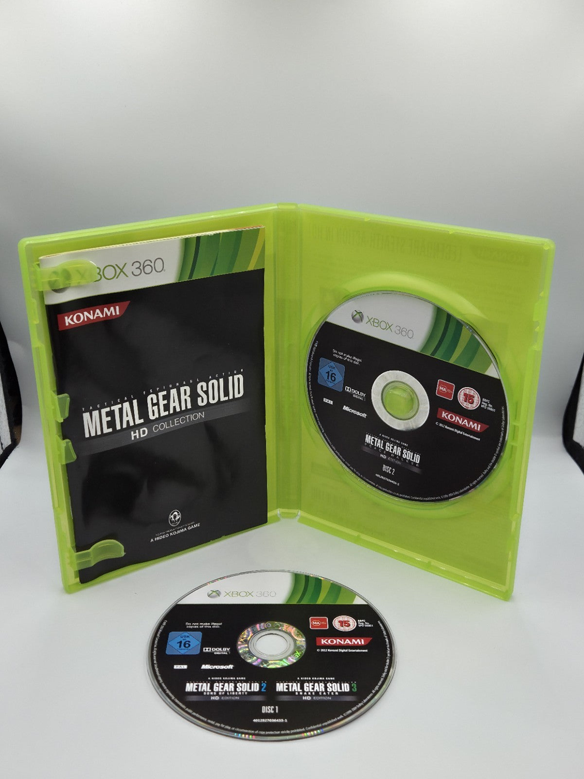 XBOX360 Metal Gear Solid HD Collection  mit OVP und Anleitung Deutsch 