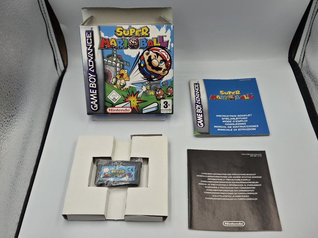 Nintendo Game Boy Advance Super Mario Ball mit OVP und Anleitung EUR