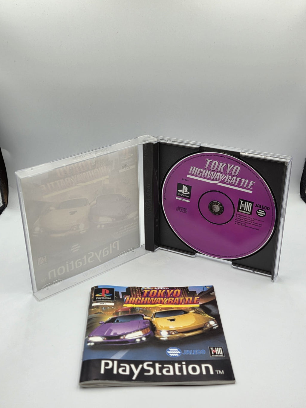 PS1 Playstation 1 Tokyo Highway Battle mit OVP und Anleitung Multilingual - T-Retro-Games 