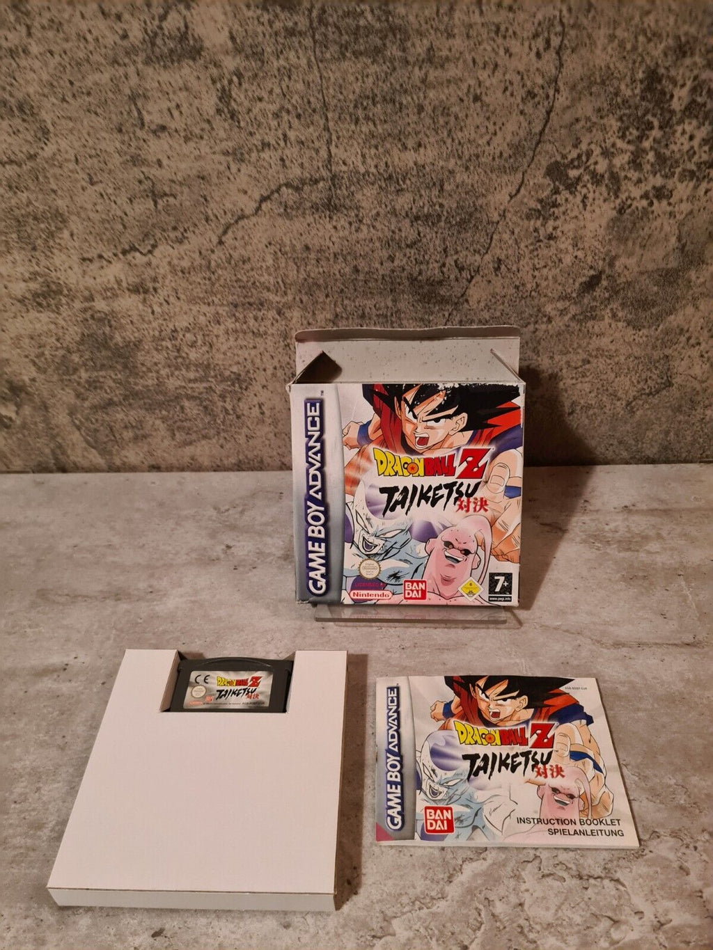 Nintendo Gameboy Advance Dragonball Z Taiketsu mit OVP und Anleitung EUR - T-Retro-Games 