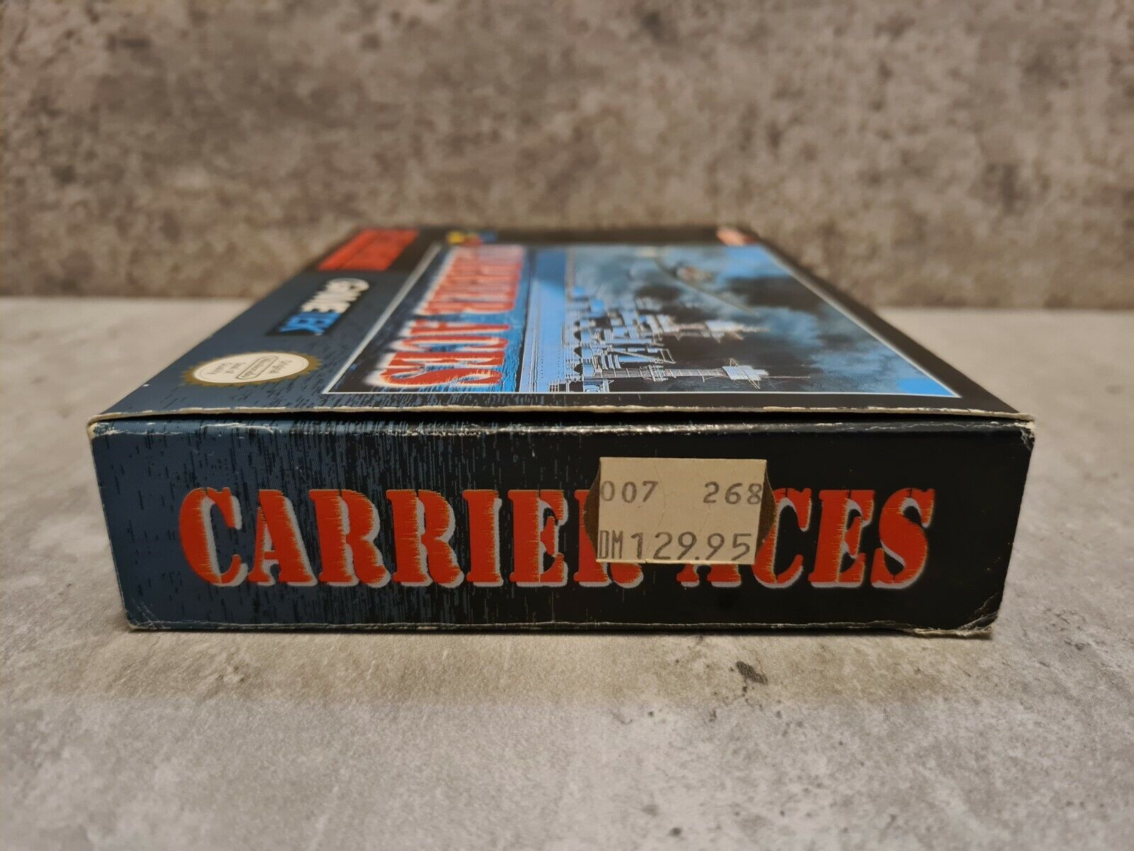 SNES Super Nintendo Carrier Aces mit OVP und Anleitung EUR - T-Retro-Games 