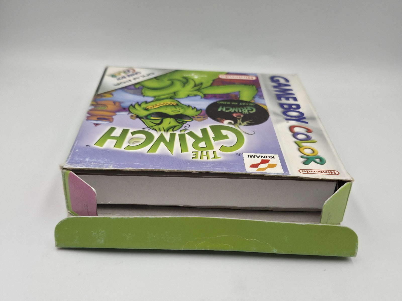 Nintendo Game Boy Color The Grinch mit OVP und Anleitung EUR