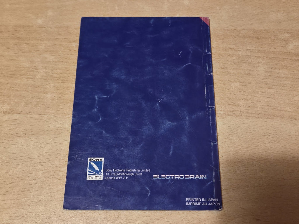 SNES Super Nintendo Vortex Spielanleitung Instruction Booklet EUR