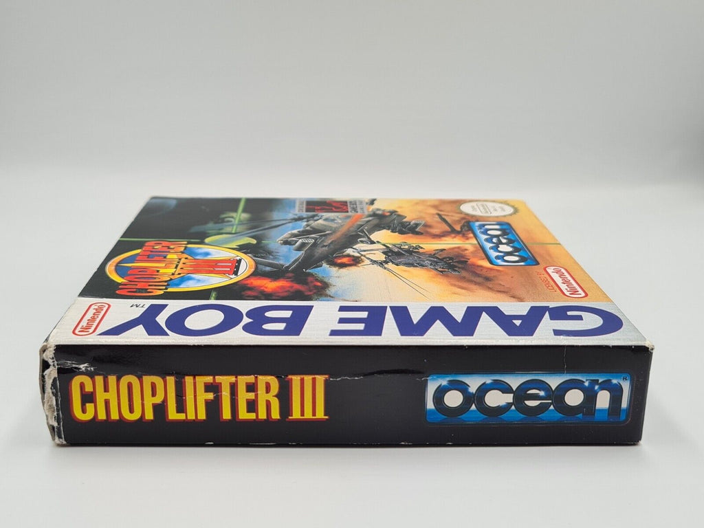 Nintendo Game Boy Classic Choplifter III mit OVP und Anleitung EUR - T-Retro-Games 