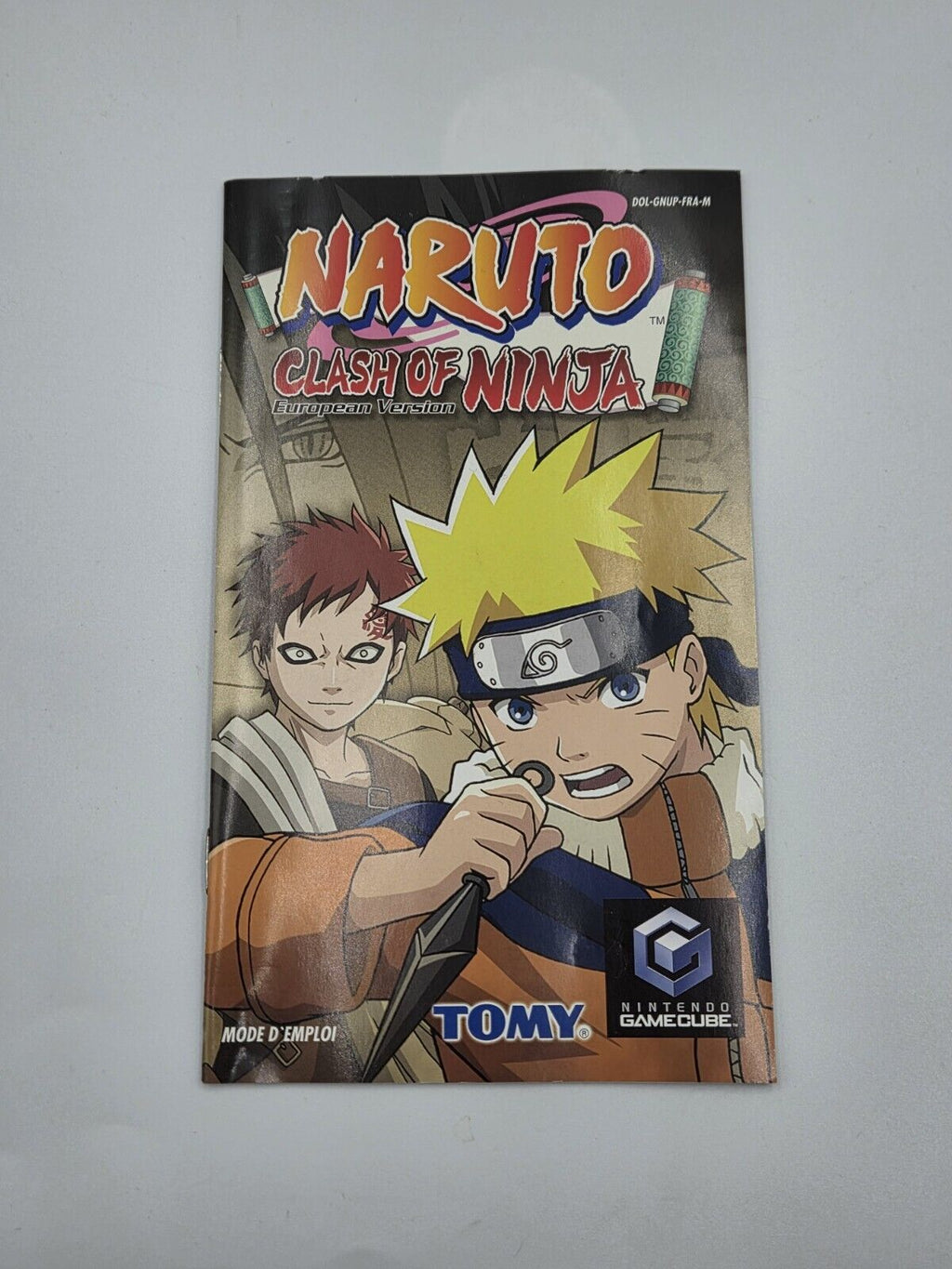 Nintendo GameCube Naruto Clash of Ninja mit OVP und Anleitung FRA - T-Retro-Games 