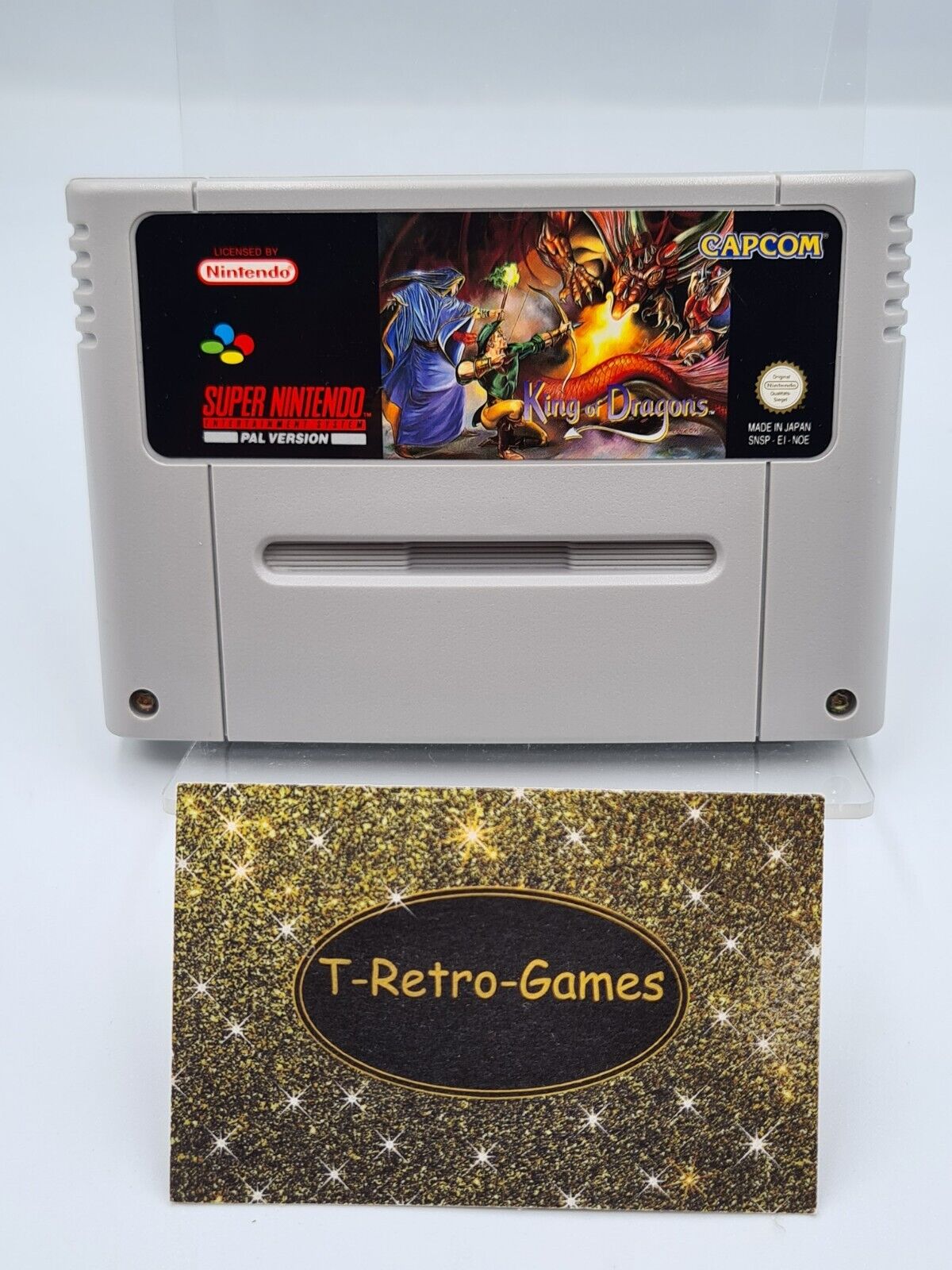 SNES Super Nintendo King of Dragons Modul NOE - T-Retro-Games 