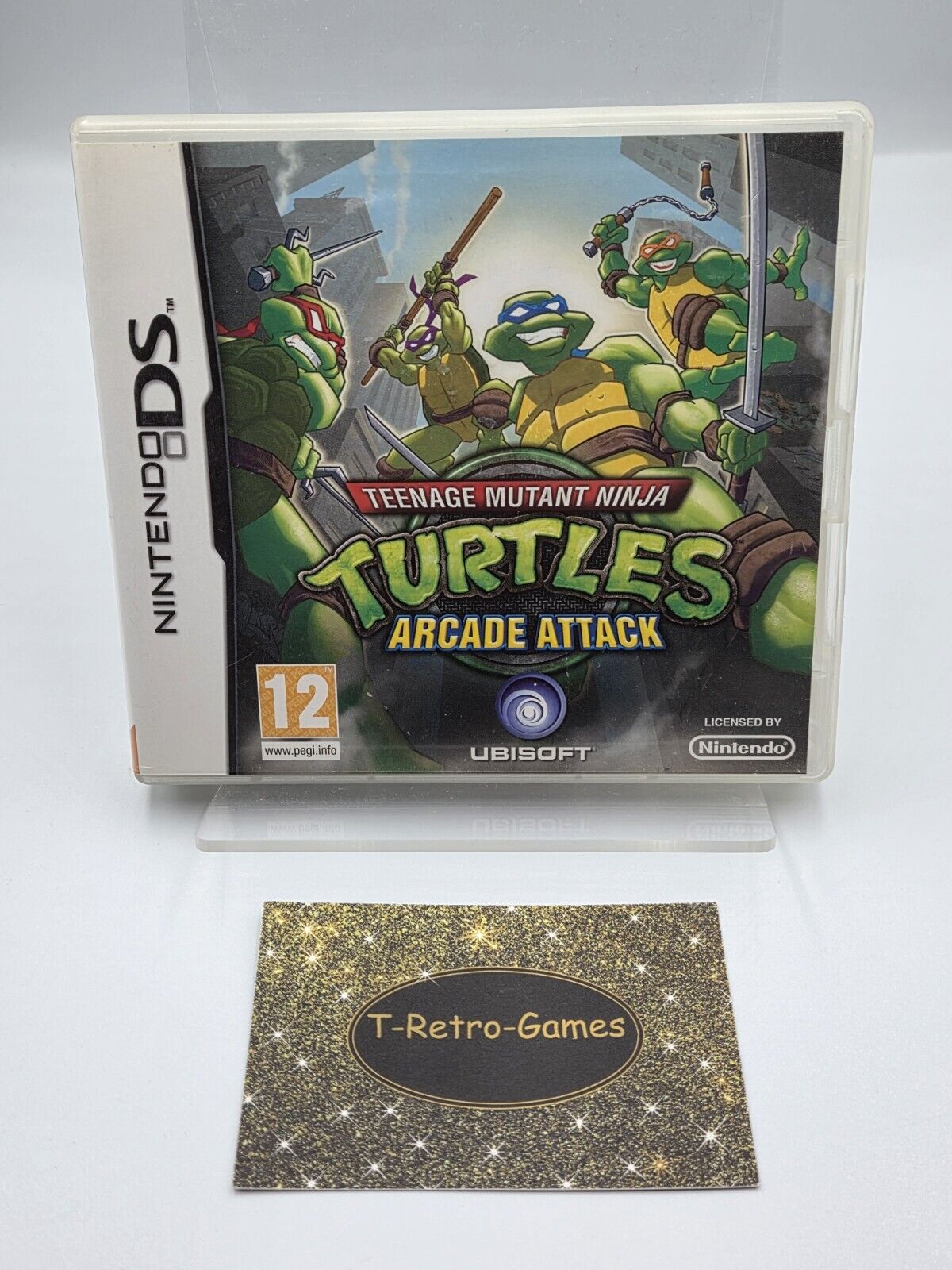 Nintendo DS Teenage Mutant Ninja Turtles Arcade Attack mit OVP und Anleitung FAH - T-Retro-Games 