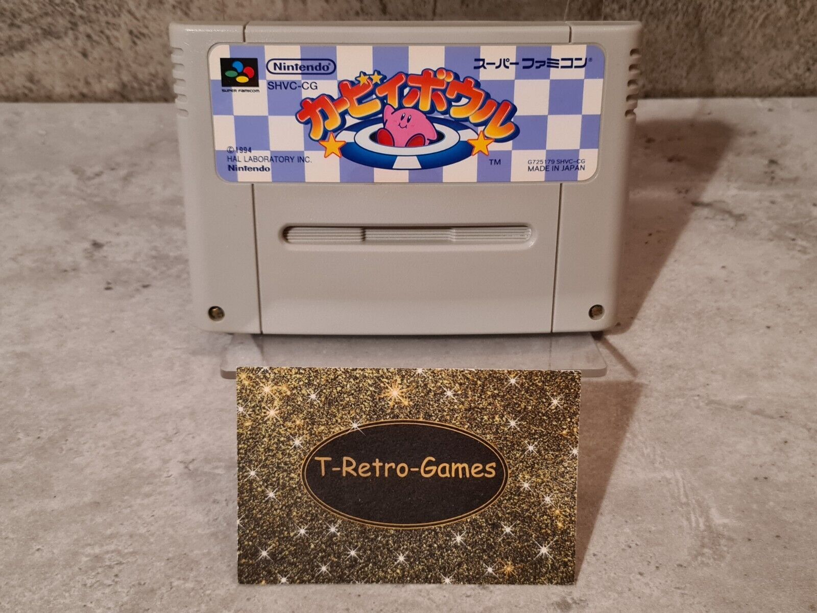 SFC Super Famicom NTSC-J Kirby Bowl Modul Japan - T-Retro-Games 
