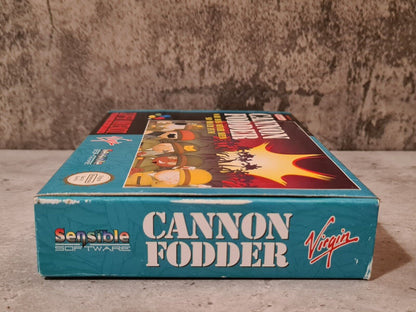 SNES Super Nintendo Cannon Fodder mit OVP und Anleitung EUR - T-Retro-Games 