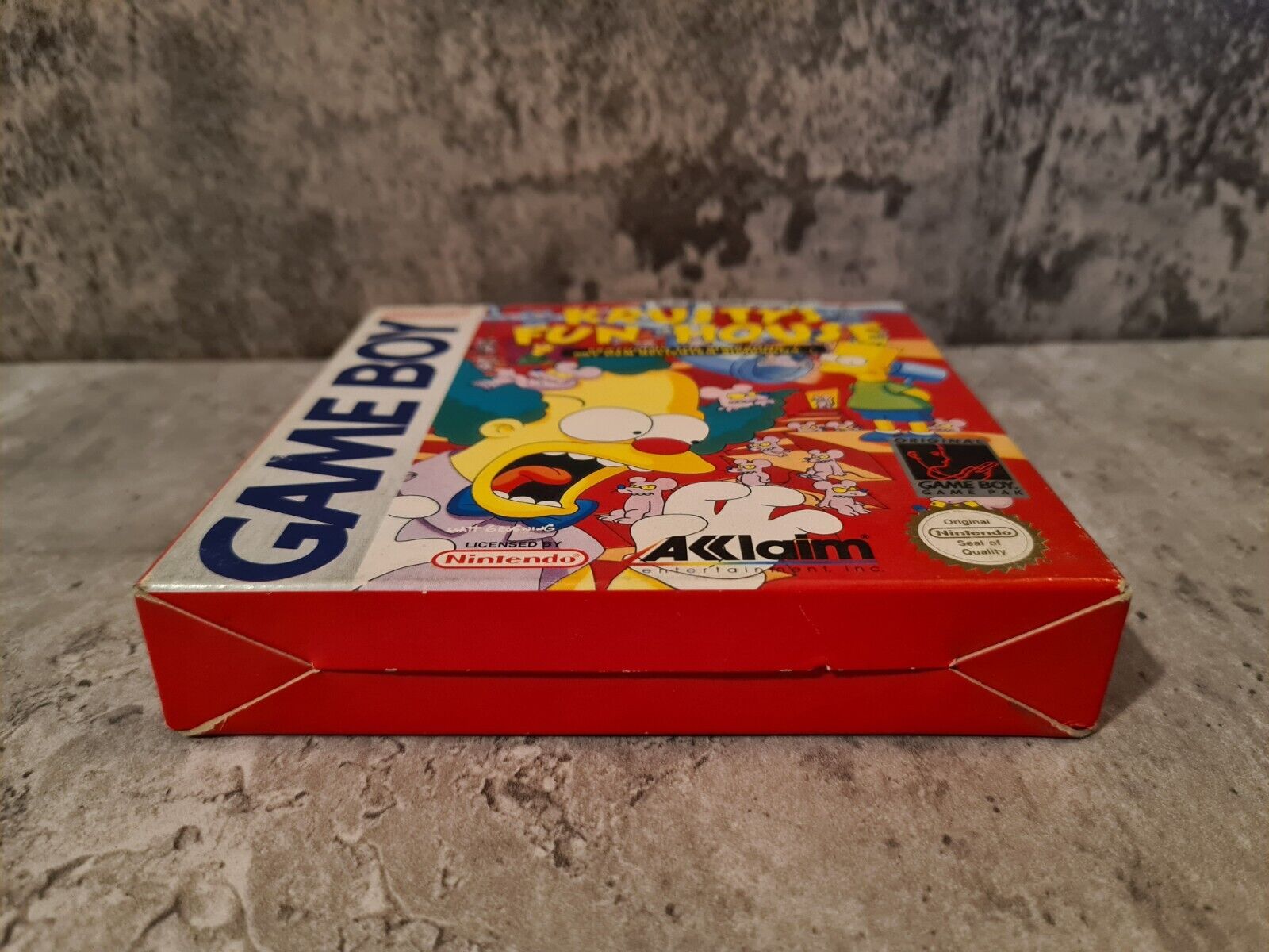 Nintendo Game Boy Classic Spiel Krusty's Fun House mit OVP und Anleitung NOE - T-Retro-Games 