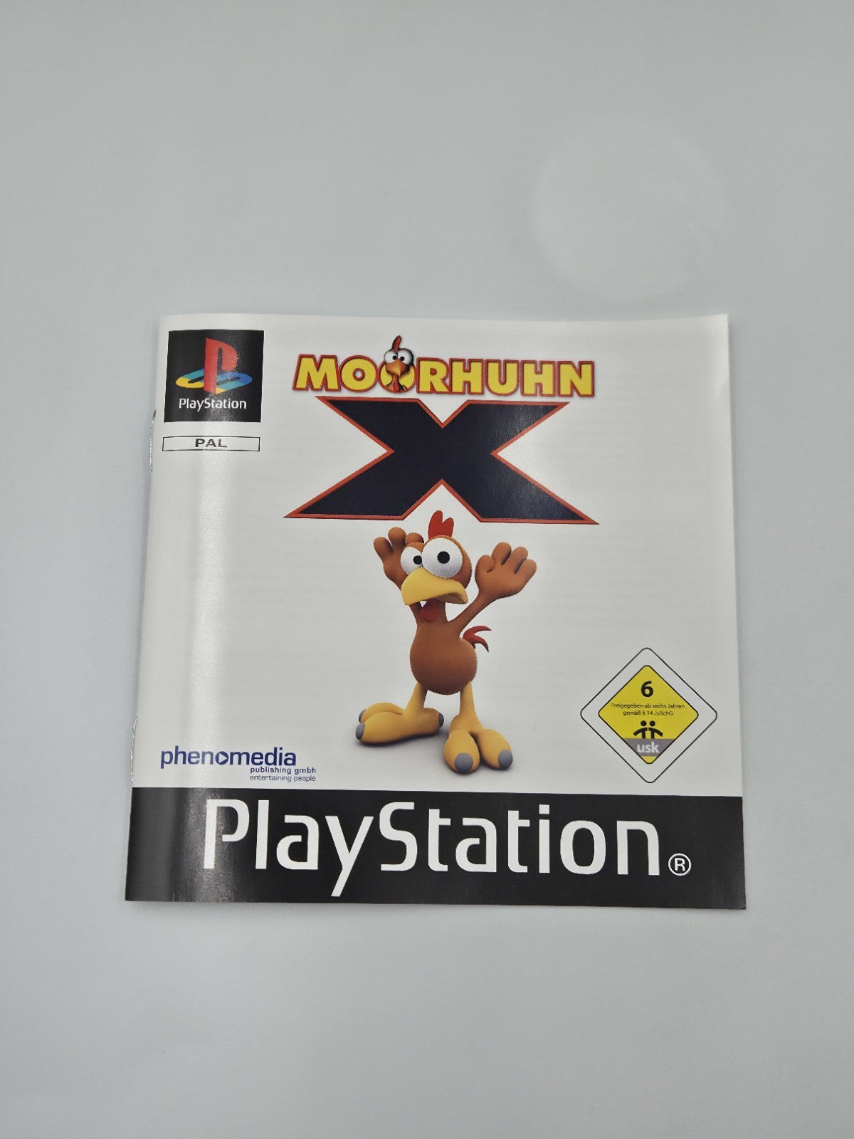 PS1 Playstation 1 Spiel Moorhuhn X mit OVP und Anleitung Deutsch