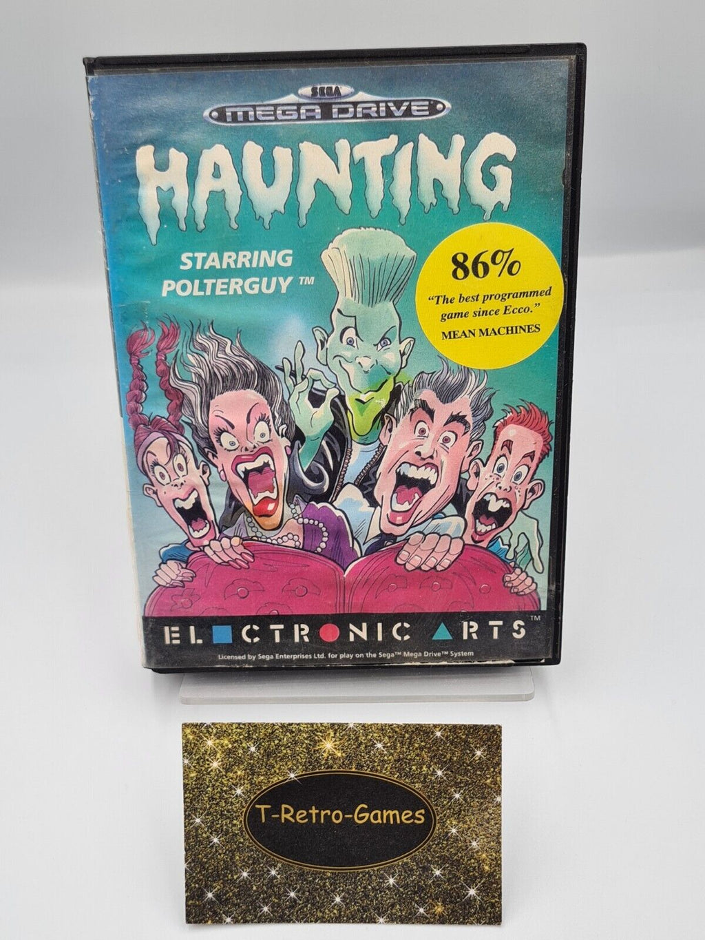 Sega Mega Drive Haunting Starring Polterguy + OVP und Anleitung Multi Language - T-Retro-Games 