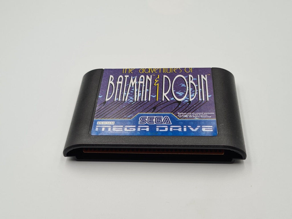 Sega Mega Drive The Adventures of Batman & Robin mit OVP und Anleitung - T-Retro-Games 