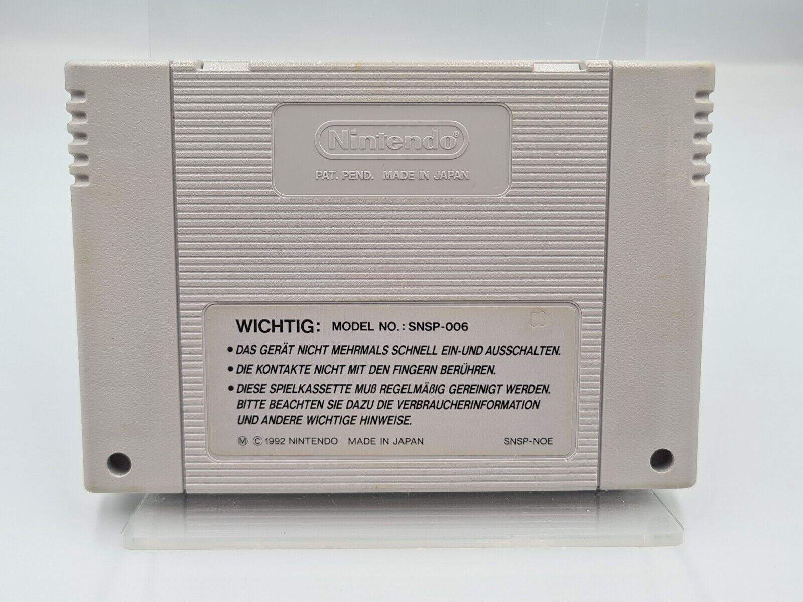 SNES Super Nintendo King of Dragons Modul NOE - T-Retro-Games 