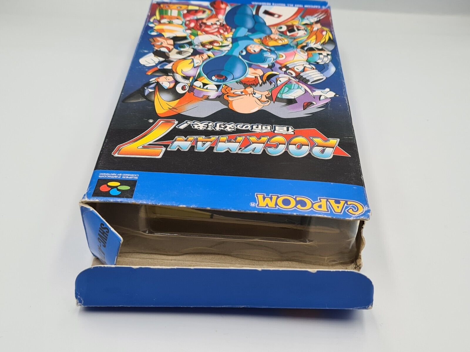 SFC Super Famicom Rockman 7 mit OVP und Anleitung Japan - T-Retro-Games 