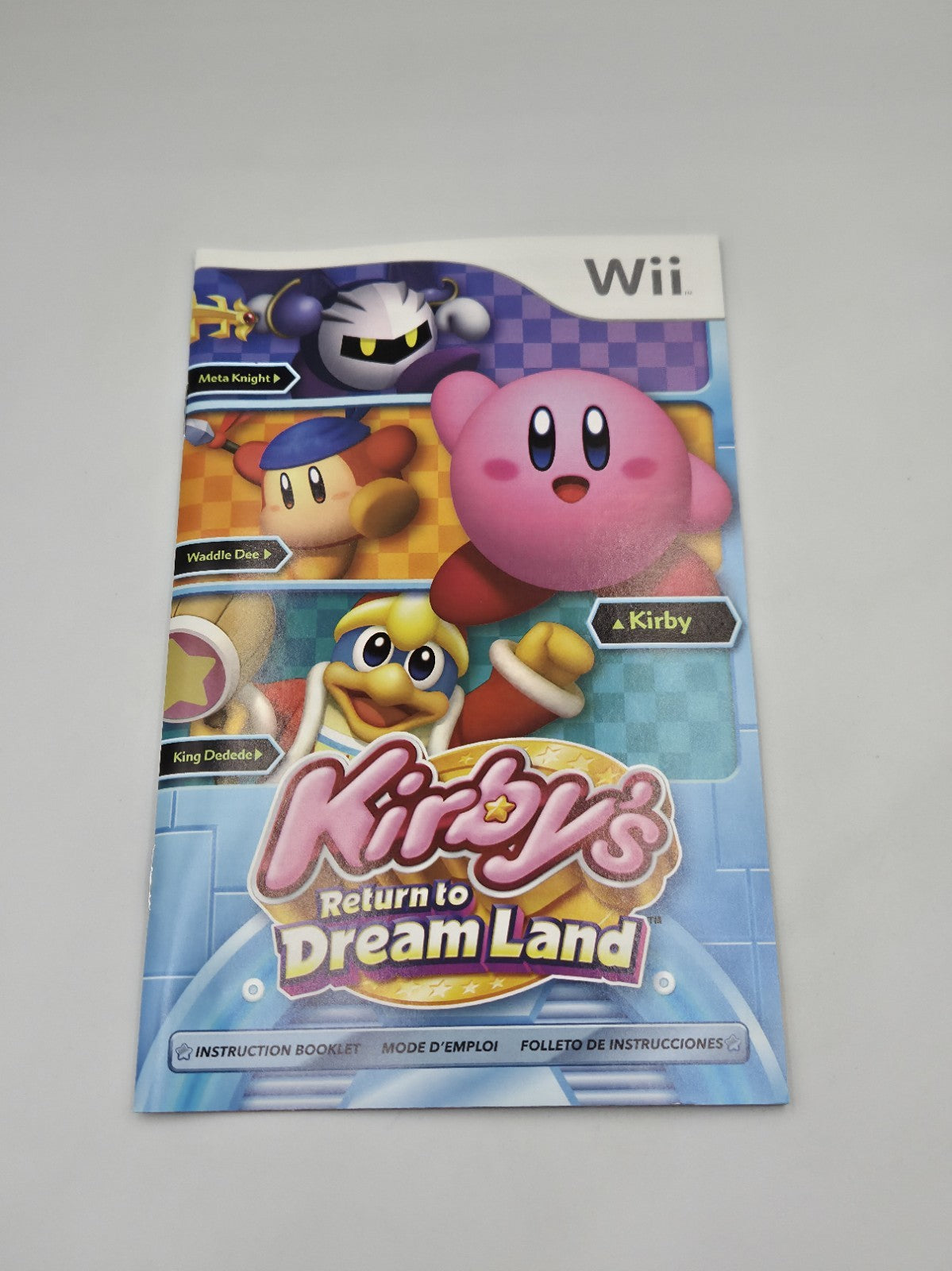Nintendo Wii Spiel Kirby's Return To Dream Land mit OVP und Anleitung USA