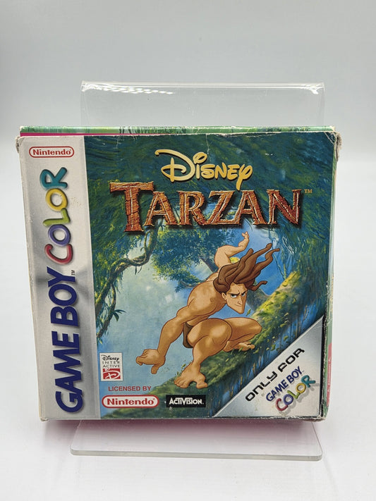 Nintendo Game Boy Color Disney Tarzan mit OVP und Anleitung  FRA