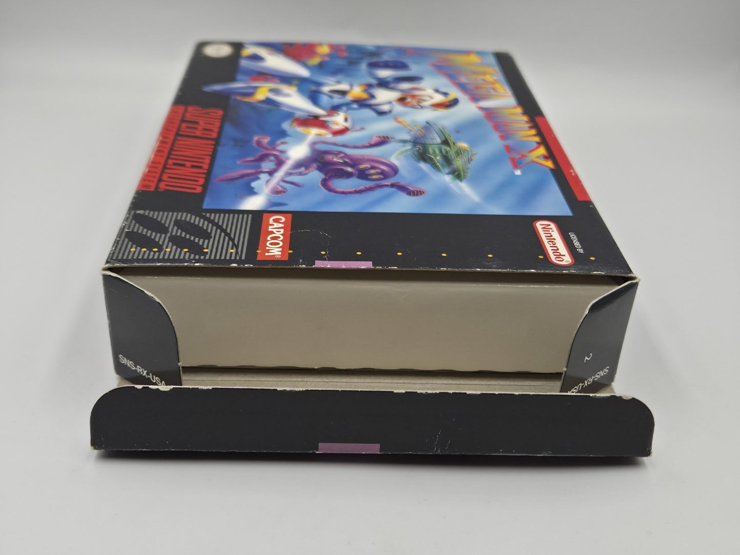 SNES Super Nintendo Mega Man X mit OVP und Anleitung NTSC USA