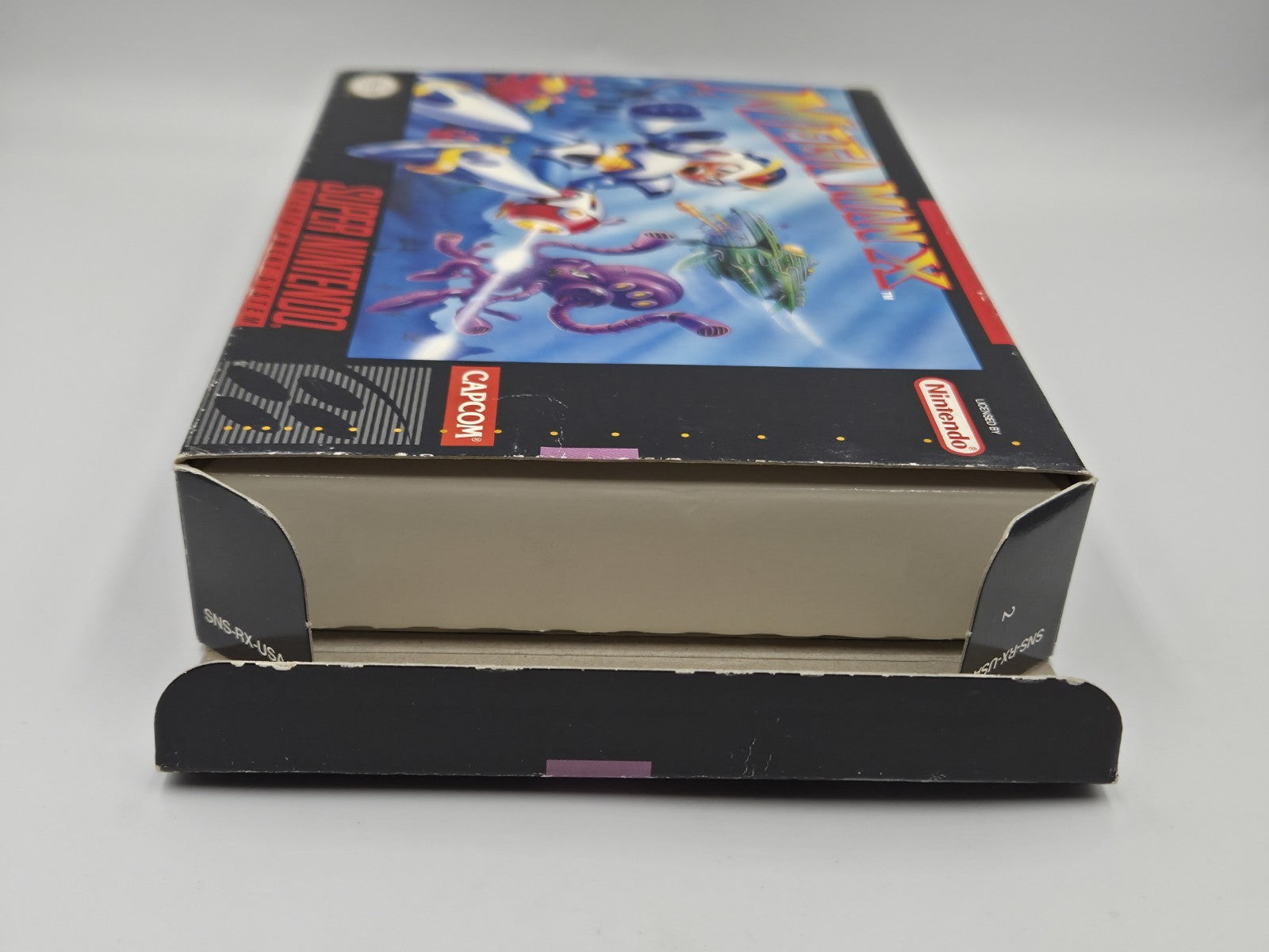 SNES Super Nintendo Mega Man X mit OVP und Anleitung NTSC USA