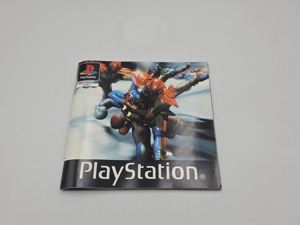 PS1 Playstation 1 Spiel Speedball 2100 mit OVP und Anleitung Multilingual