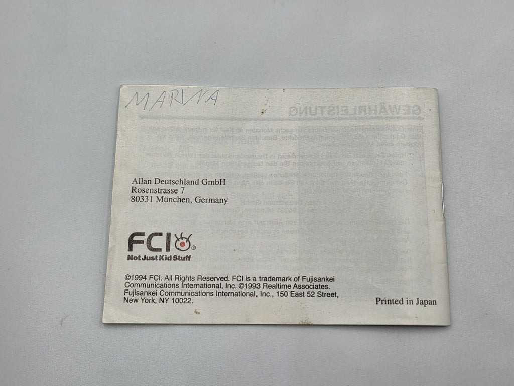Nintendo Game Boy Classic Spiel WCW The Main Event mit OVP und Anleitung USA