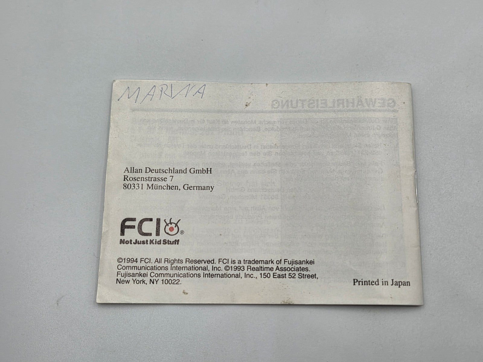 Nintendo Game Boy Classic Spiel WCW The Main Event mit OVP und Anleitung USA