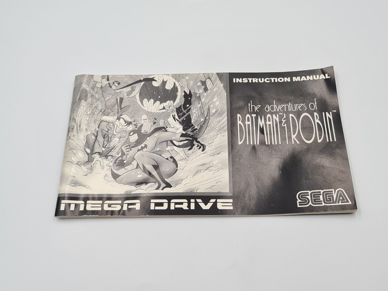 Sega Mega Drive The Adventures of Batman & Robin mit OVP und Anleitung - T-Retro-Games 