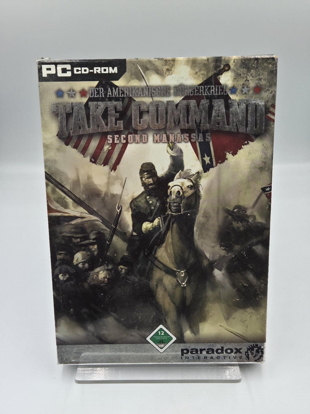 PC-CD Rom Spiel Take Command Second Manassas Pappschuber  Deutsch
