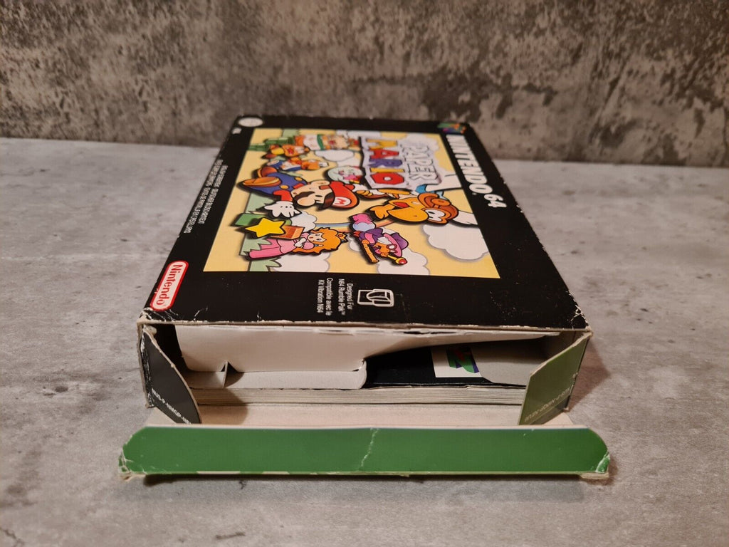 N64 Nintendo 64 Paper Mario mit OVP und Anleitung EUR - T-Retro-Games 