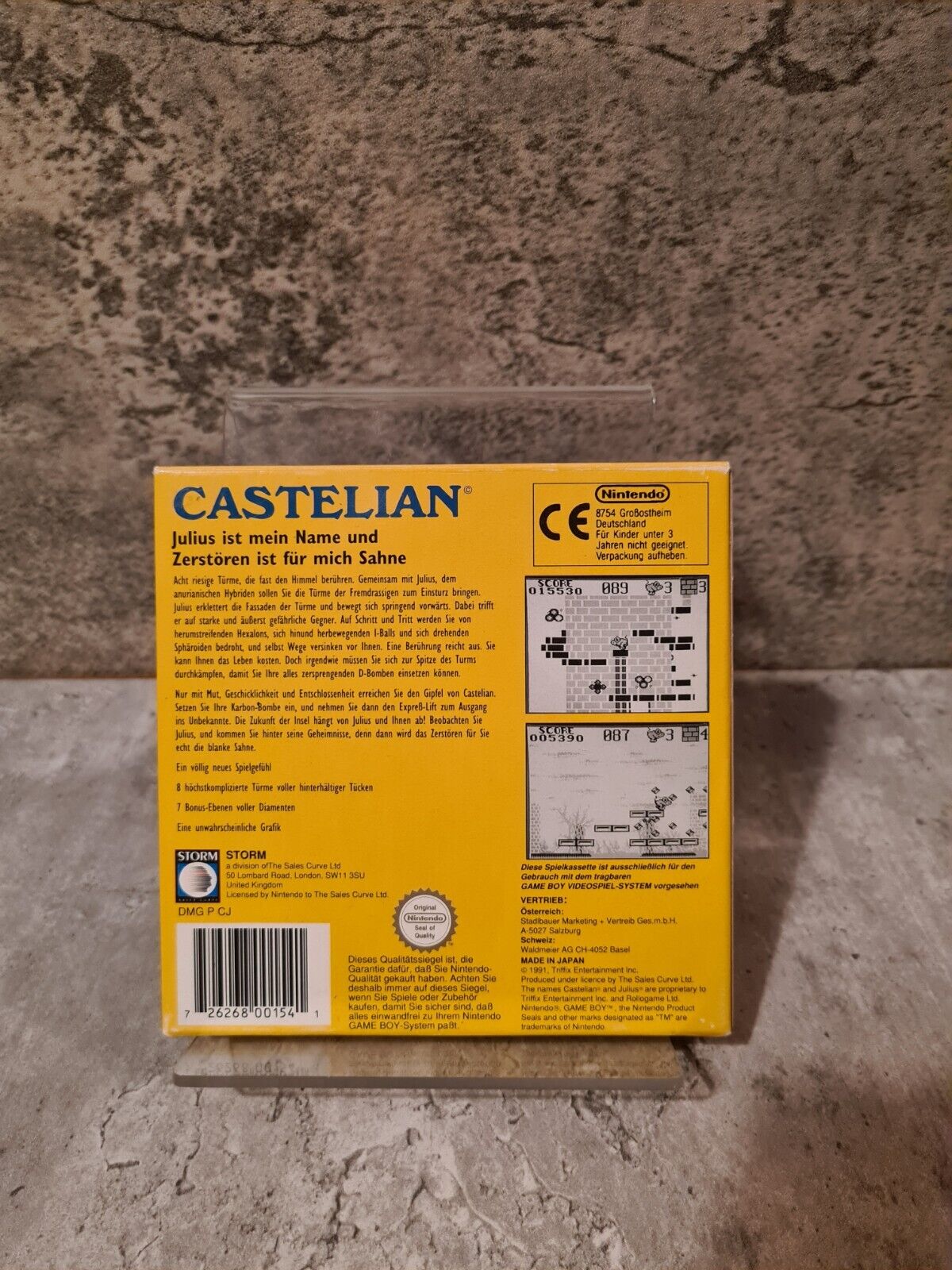 Nintendo Game Boy Classic Castelian mit OVP und Anleitung FRG - T-Retro-Games 