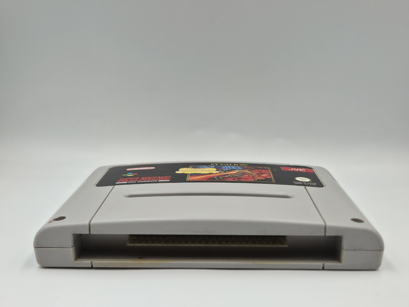 SNES Super Nintendo Spiel Syvalion Modul ESP