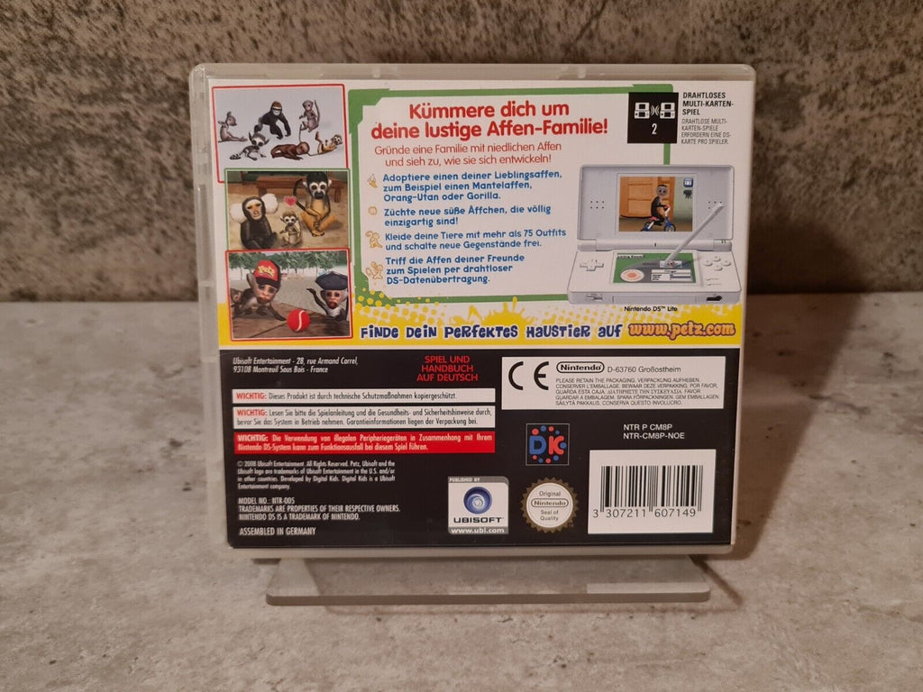 Nintendo DS Petz Meine Affen-Familie mit OVP und Anleitung NOE - T-Retro-Games 