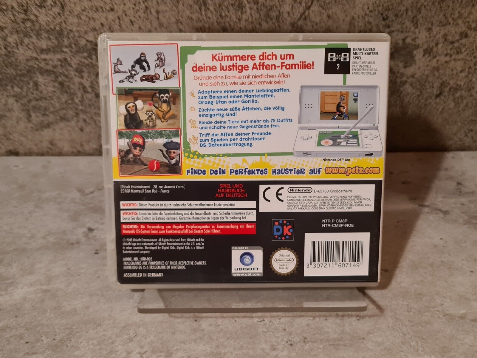 Nintendo DS Petz Meine Affen-Familie mit OVP und Anleitung NOE - T-Retro-Games 