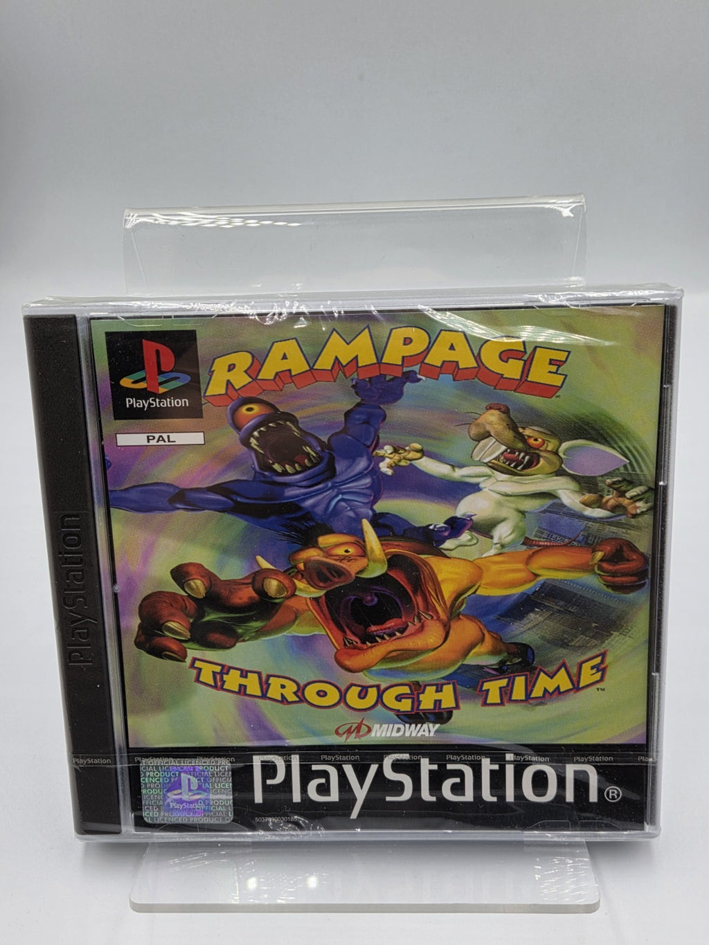 PS1 Playstation 1 Rampage Through Time Sealed Neu New Multilingual 