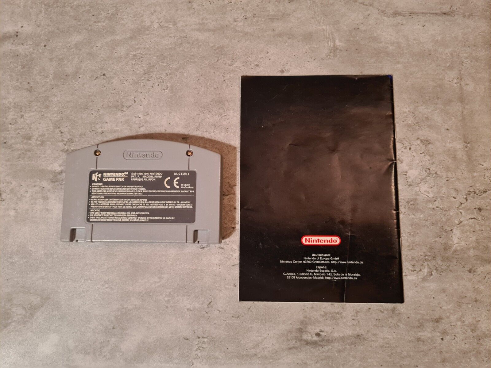 N64 Nintendo 64 Donkey Kong 64 mit OVP und Anleitung EUR - T-Retro-Games 