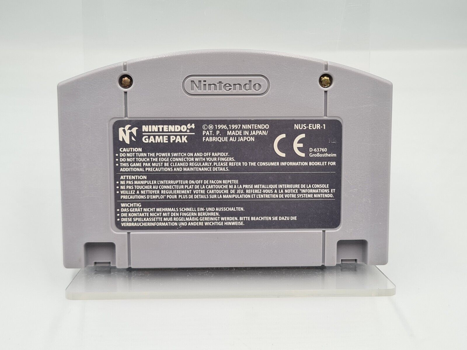 N64 Nintendo 64 Bass Hunter 64 EUR Modul - T-Retro-Games 