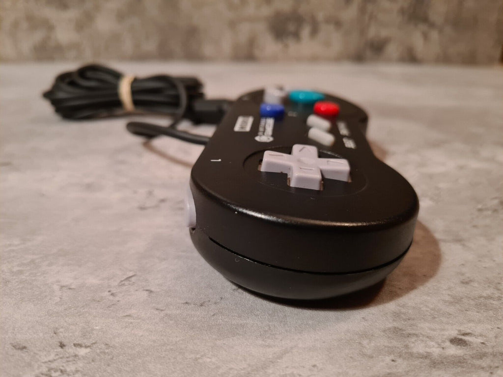 Nintendo Gamecube Hori Pad Black Schwarz OVP - T-Retro-Games 