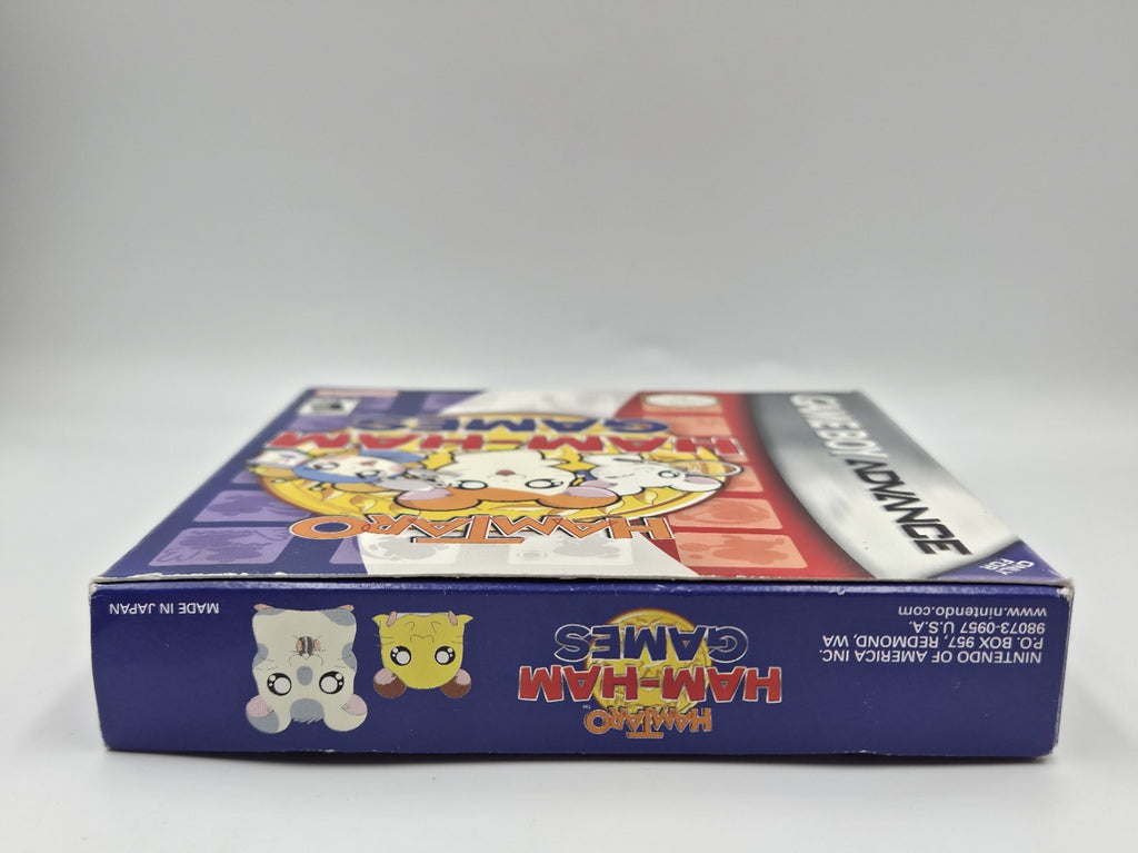 Nintendo Game Boy Advance Hamtaro Ham-Ham Games mit OVP und Anleitung USA