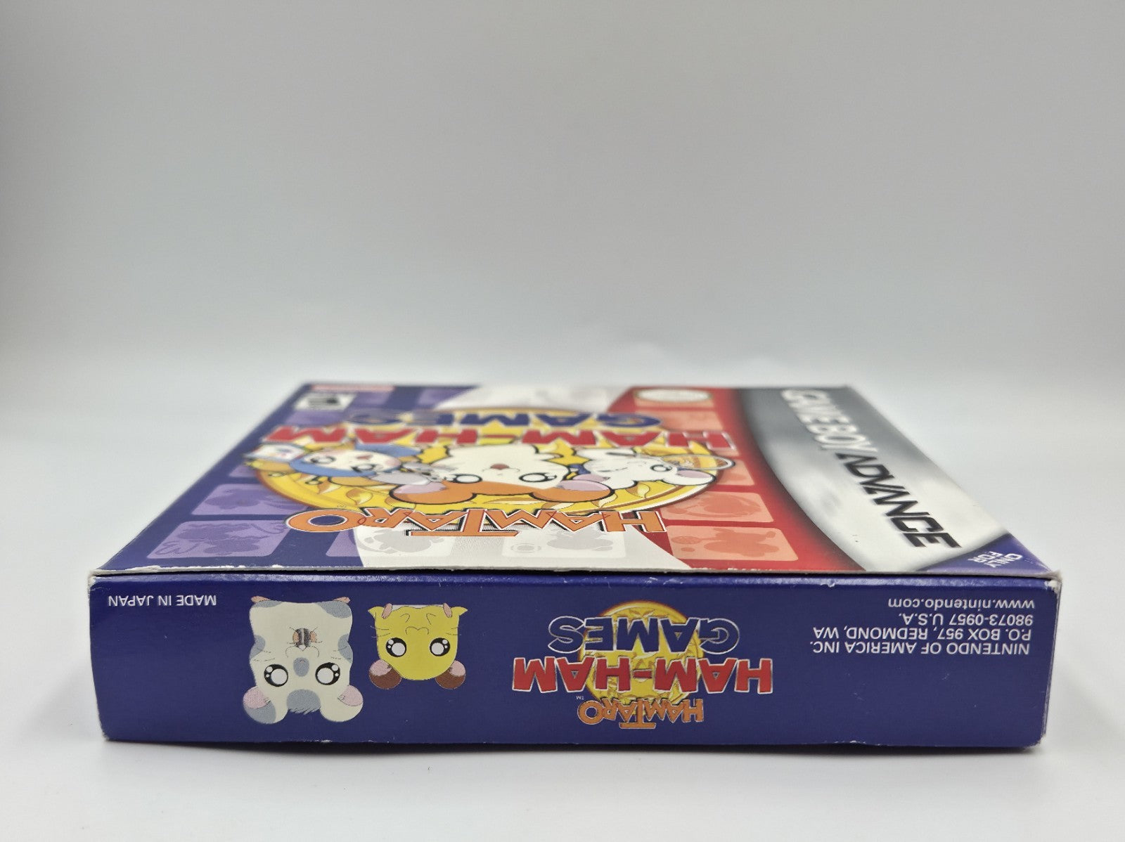 Nintendo Game Boy Advance Hamtaro Ham-Ham Games mit OVP und Anleitung USA