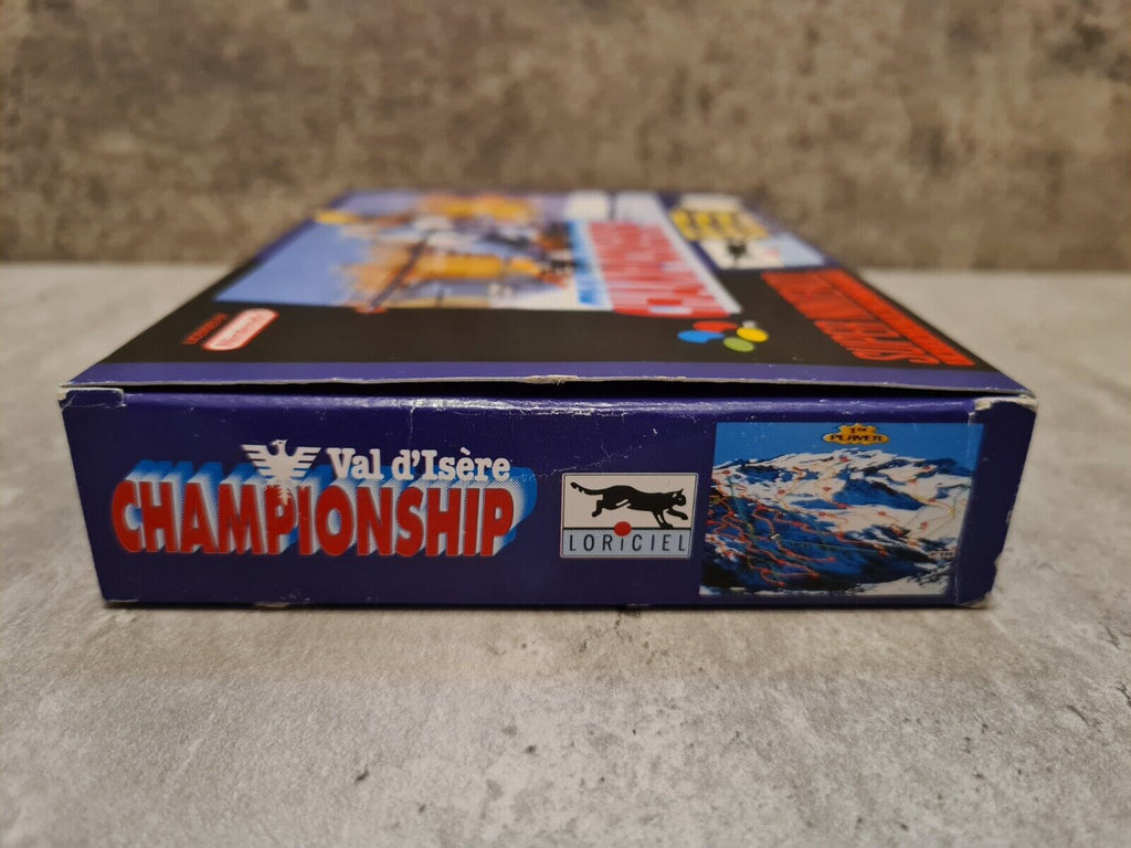 SNES Super Nintendo Val D'Isere Championship mit OVP und Anleitung EUR - T-Retro-Games 