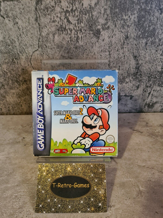 Nintendo Gameboy Advance Super Mario Advance mit OVP und Anleitung EUR - T-Retro-Games 