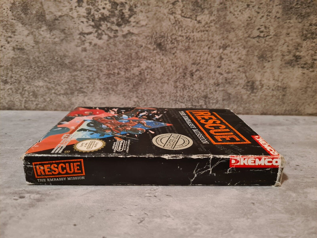 NES Rescue The Embassy Mission mit OVP und Anleitung SCN - T-Retro-Games 