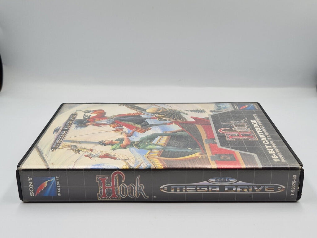 Sega Mega Drive Spiel Hook mit OVP und Anleitung Multi Language - T-Retro-Games 