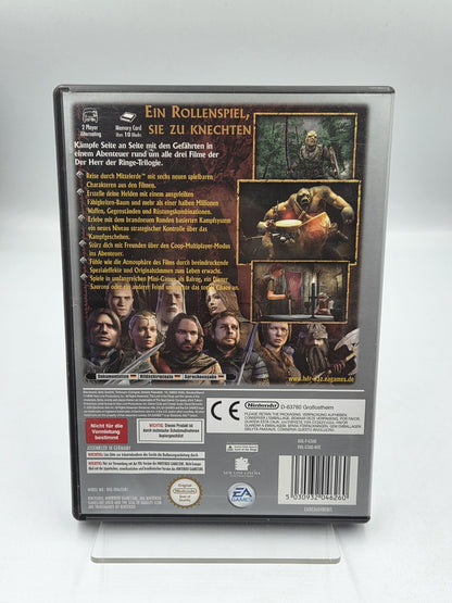 GameCube Der Herr Der Ringe Das Dritte Zeitalter mit OVP + Anleitung NOE 2 Discs